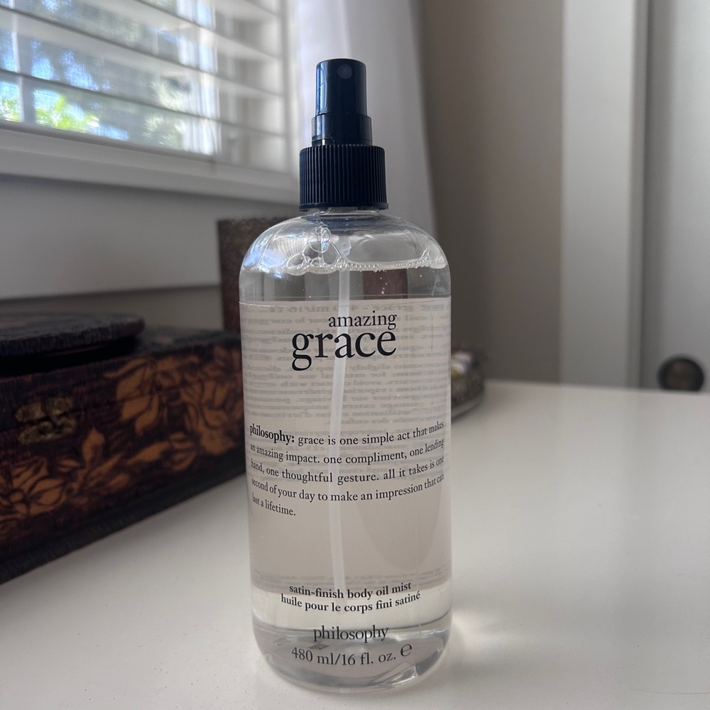 philosophy Amazing Grace Satin-Finish body oil mist